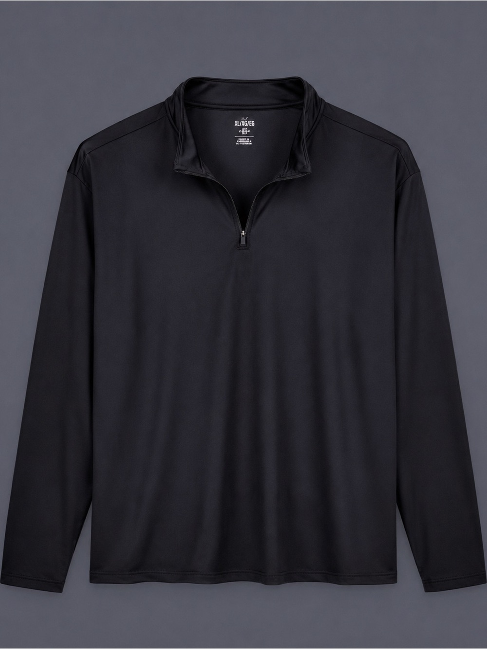 Under Armour Men's Black Long-Sleeve Quarter-Zip Performance Jacket XL